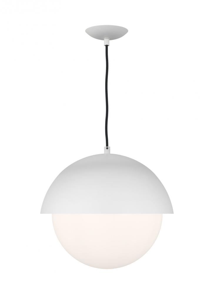 Hyde Modern 1-Light Indoor Dimmable Large Pendant Ceiling Hanging Chandelier Light