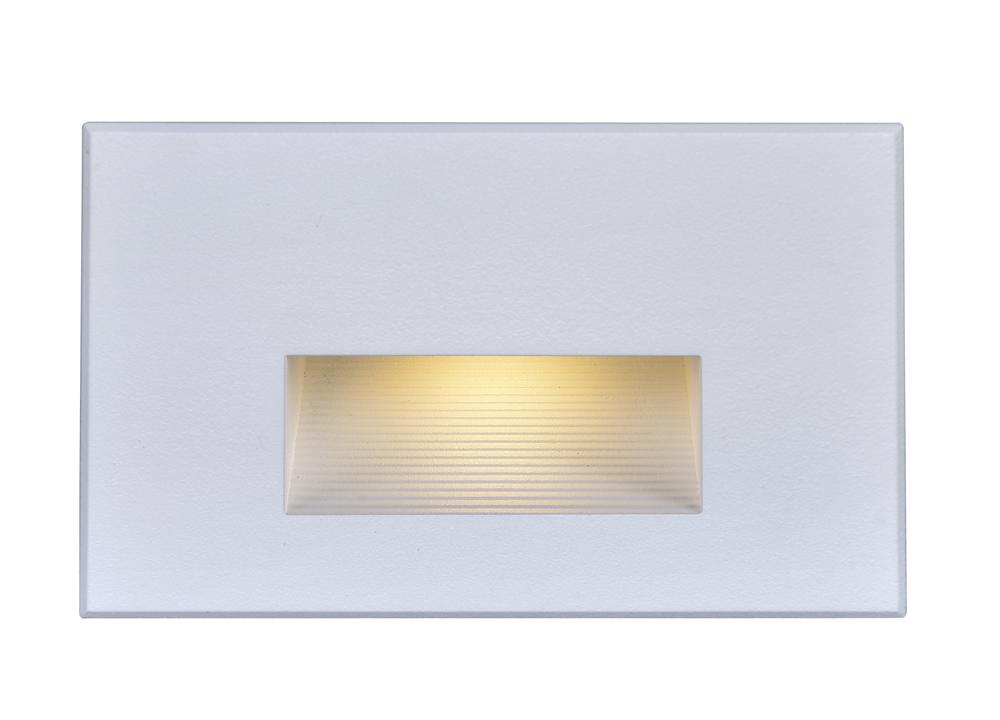 LED Horizontal Step Light - 5W - 3000K - White Finish - 277V