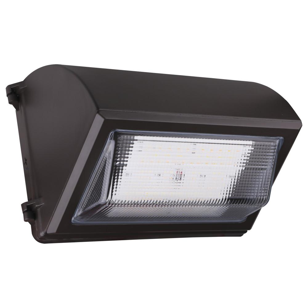 Emergency LED Cutoff Wall Pack; CCT Selectable 3K/4K/5K; Wattage Adjustable; Bypassable Photocell;