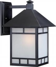 Nuvo 60/5602 - Drexel - 1 Light - 9" with Frosted Seed Glass - Stone Black Finish