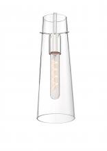 Nuvo 60/6870 - Alondra - 1 Light Mini Pendant with Clear Glass - Polished Nickel Finish