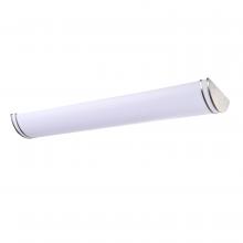 Nuvo 62/1640 - Glamour LED 50 inch; Linear Flush Mount Fixture; Brushed Nickel Finish; CCT Selectable 3K/4K/5K