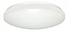 Nuvo 62/797 - 14"- LED Flush with White Acrylic Lens - White Finish - with Occupancy Sensor - 120-277V