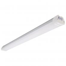 Nuvo 65/831R1 - 4 Foot; LED Tri-Proof Linear Fixture; CCT & Wattage Selectable; IP65 and IK08 Rated; 0-10V Dimming;