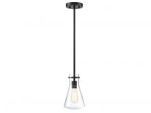 Savoy House Meridian M70063MBK - 1-Light Pendant in Matte Black