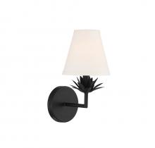 Savoy House Meridian M90078MBK - 1-Light Wall Sconce in Matte Black