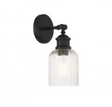 Savoy House Meridian M90083MBK - 1-Light Wall Sconce in Matte Black