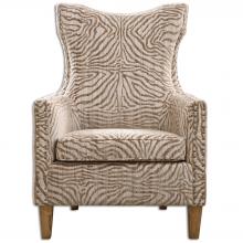 Uttermost 23208 - Kiango Animal Pattern Armchair