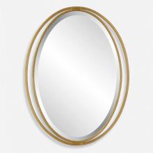 Uttermost 09992 - Uttermost Rhodes Gold Oval Mirror