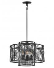 Hinkley 41063BLK - Large Convertible Pendant