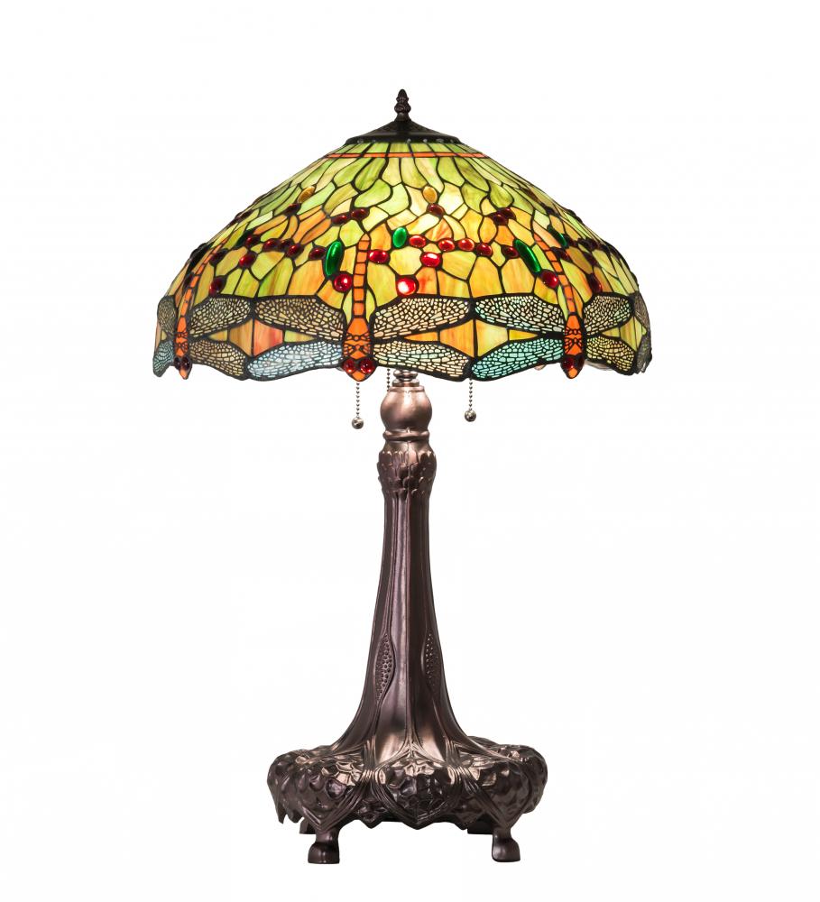 31" High Hanginghead Dragonfly Table Lamp