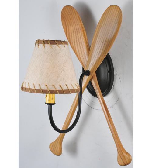 15.5" Wide Paddle Wall Sconce