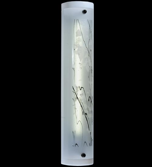 5"W Twigs Fused Glass Wall Sconce