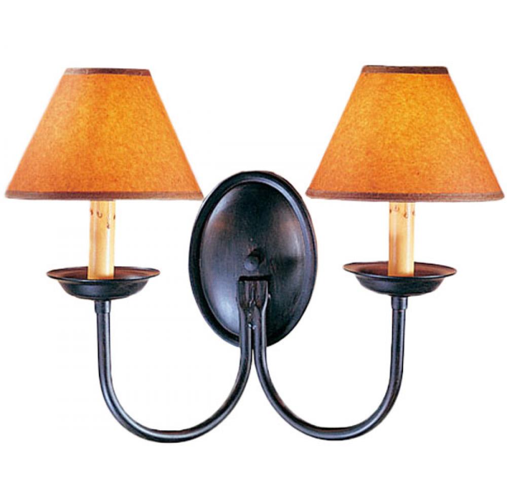 15" Wide Classic 2 Light Wall Sconce