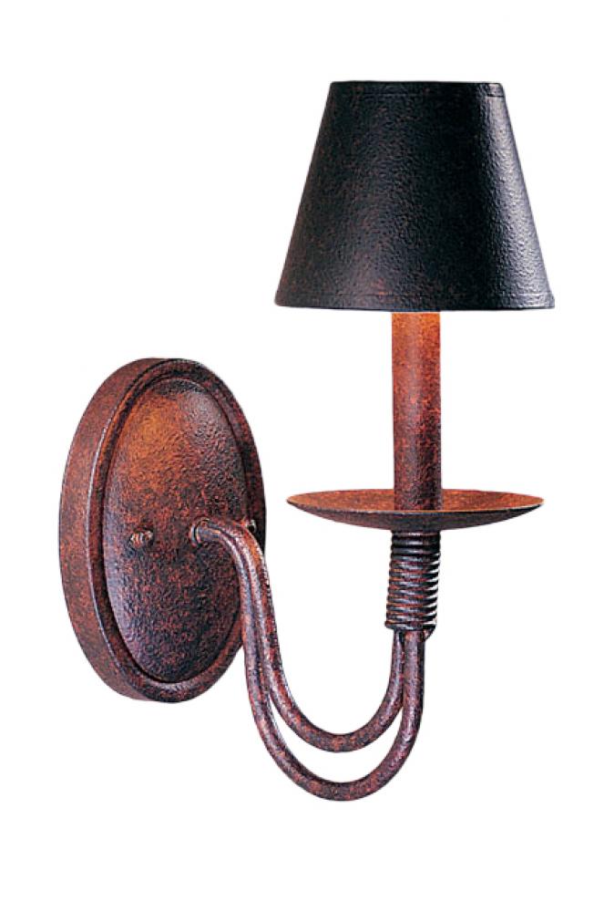 5" Wide Bell 1 Light Wall Sconce
