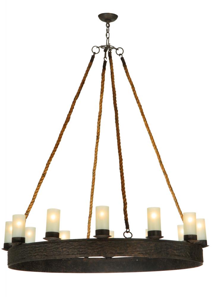 50" Wide Costello Ring 12 Light Chandelier