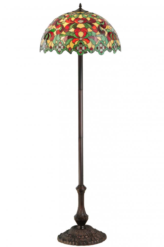 61.5"H Baroque Floor Lamp