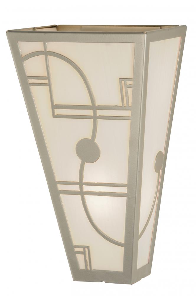 8" Wide Revival Deco Wall Sconce