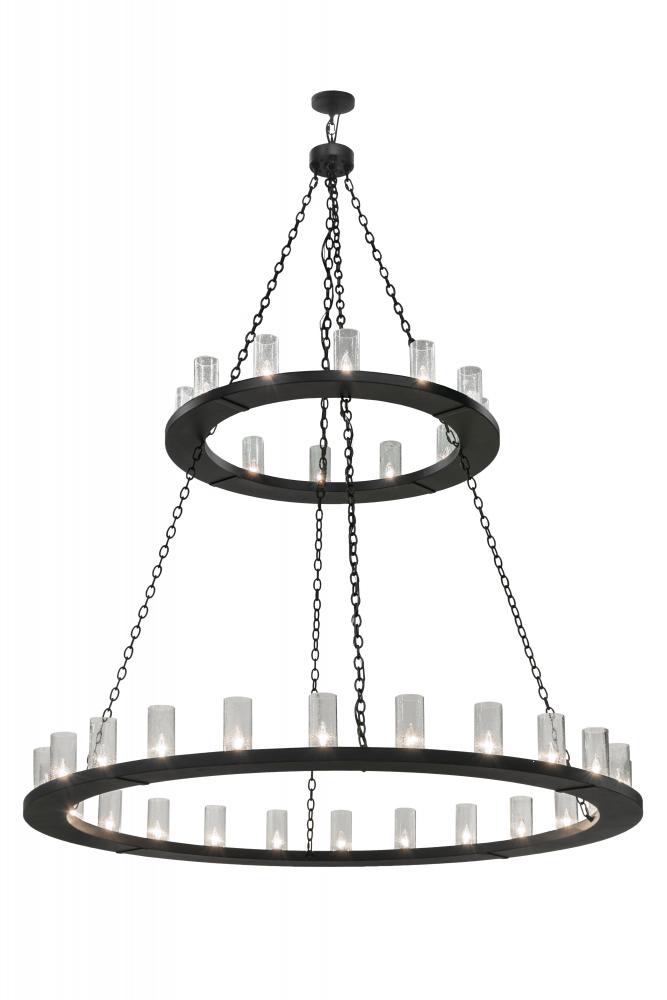 72" Wide Loxley 36 Light Two Tier Chandelier