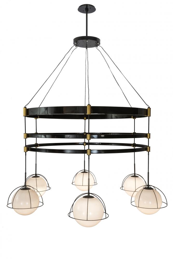 116"W Heliocentricity 6 LT Chandelier
