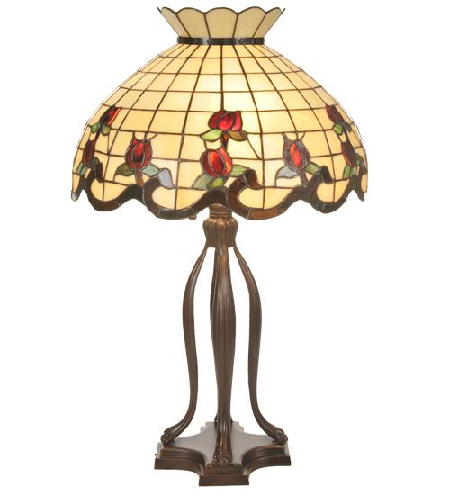 31.5"H Roseborder Table Lamp