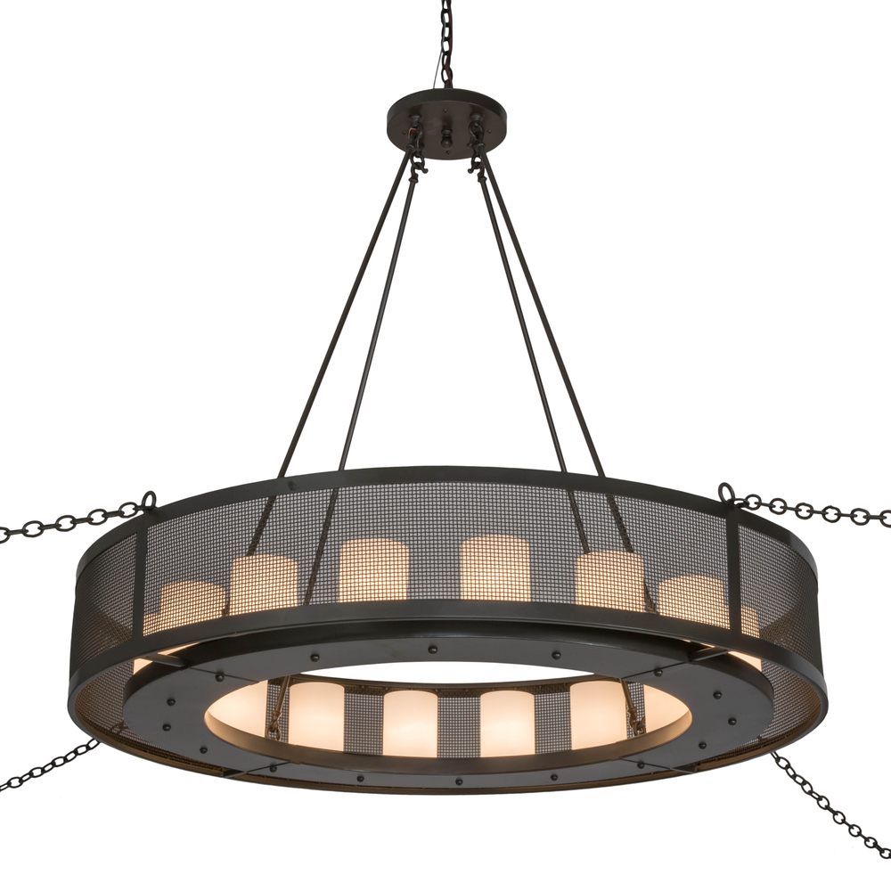 56"W Loxley Golpe 16 LT Chandelier