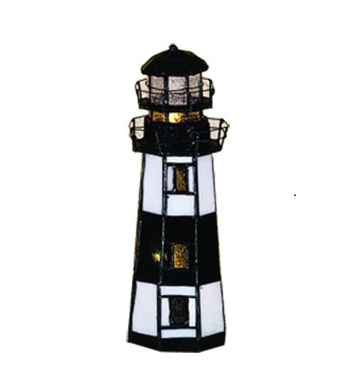 9.5"H The Lighthouse on Montauk Point Accent Lamp