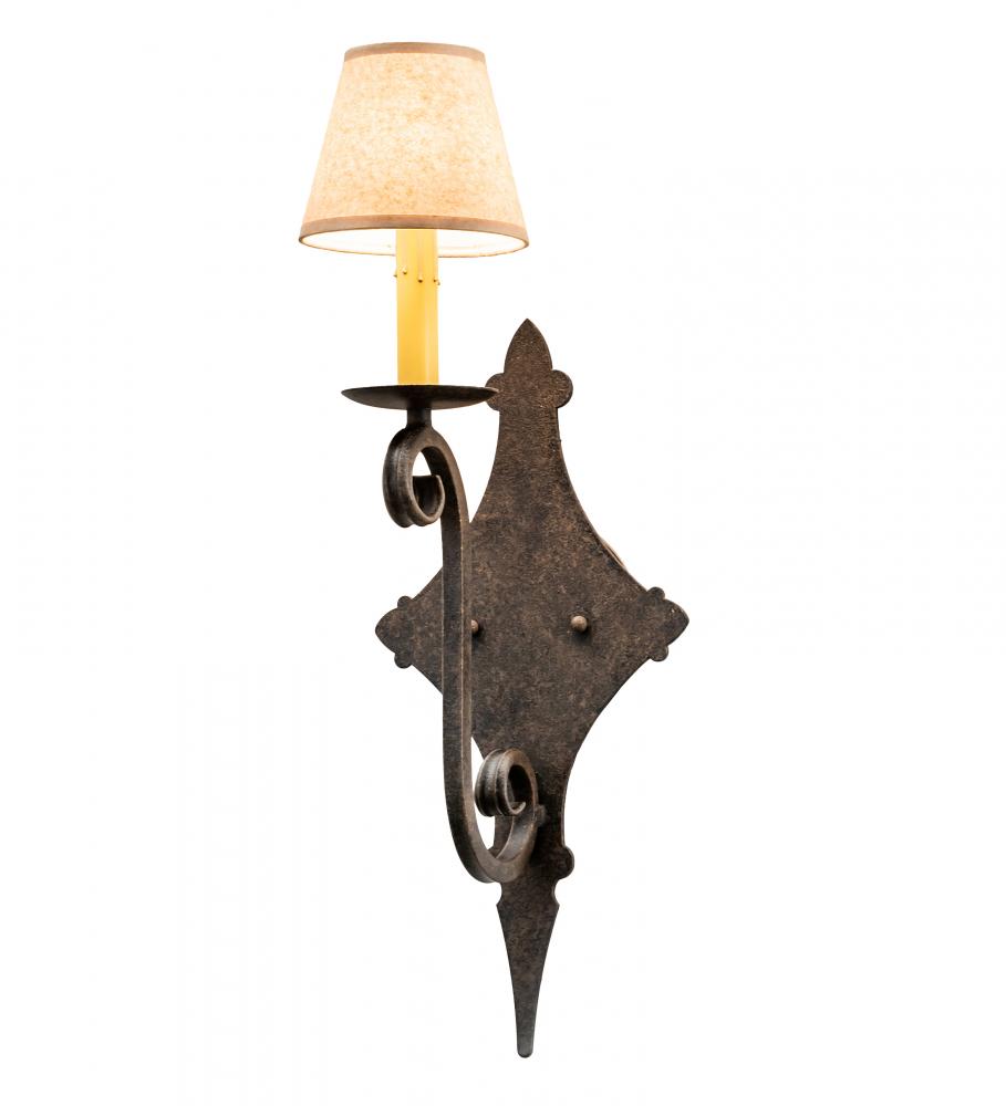8" Wide Angelique Wall Sconce