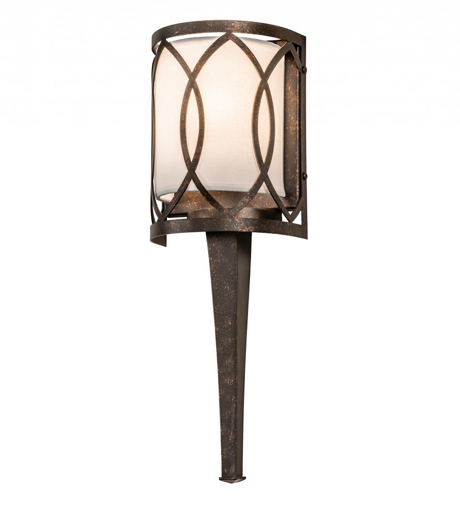 6" Wide Ashville Wall Sconce