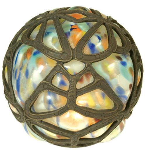 4.75"H Castle Butterfly Orb Shade