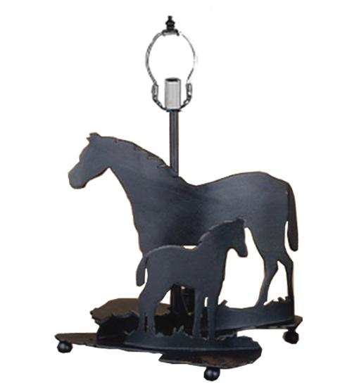 14" High Mare & Foal Table Base