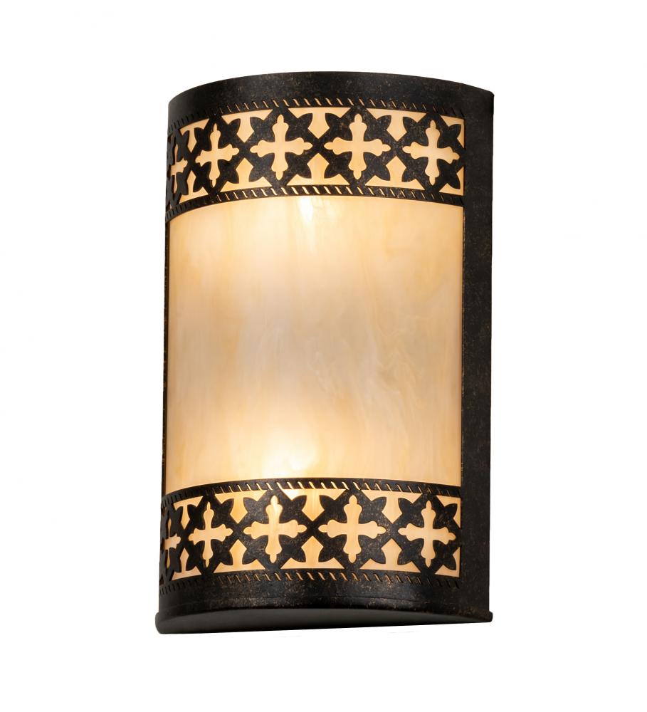 8" Wide Cardiff Wall Sconce