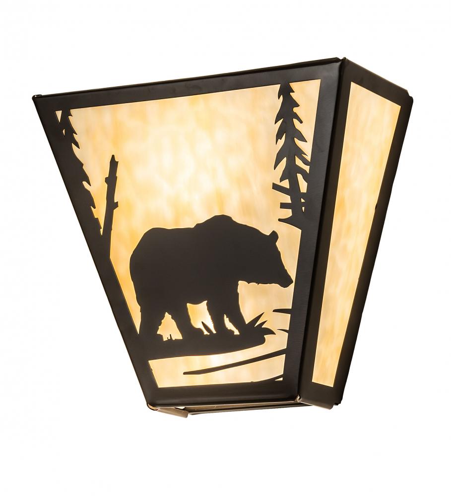 13" Wide Bear Creek Right Wall Sconce