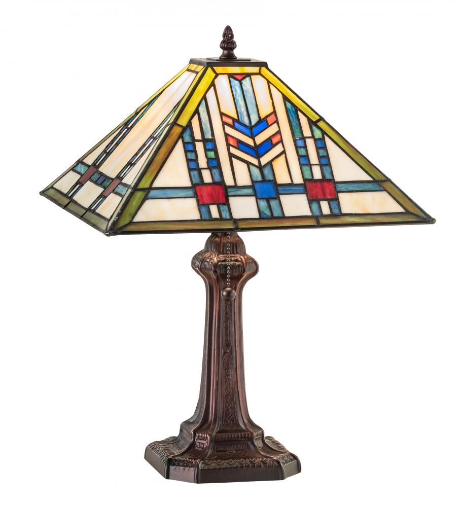 18.5" High Prairie Wheat Table Lamp