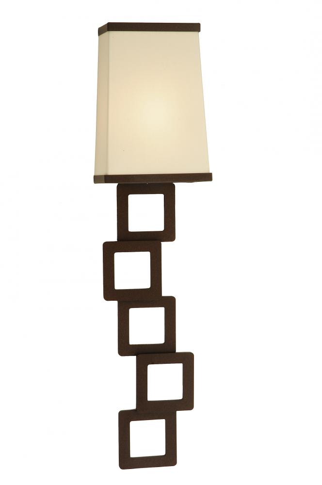 7" Wide Gridluck Wall Sconce