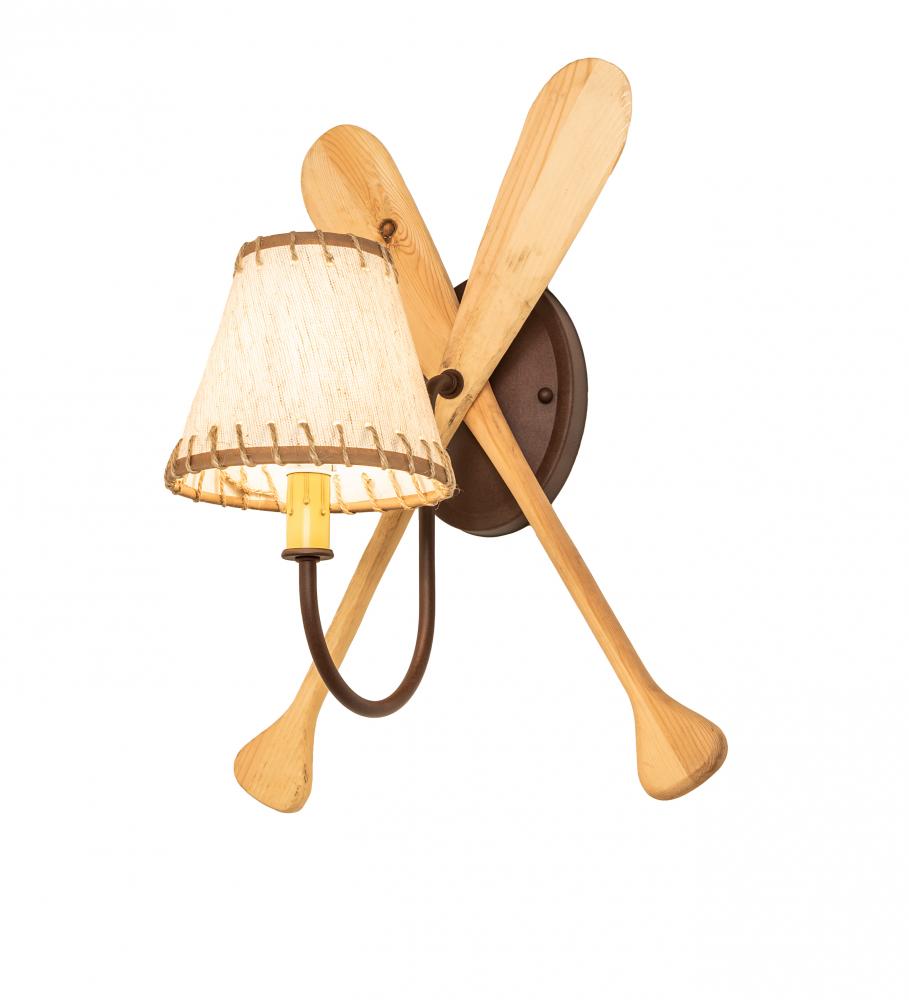 16" Wide Paddle Wall Sconce