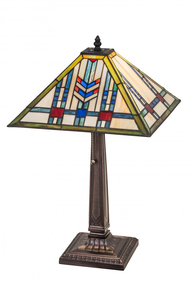 22" High Prairie Wheat Table Lamp