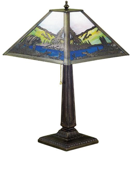 21.5"H Bear Creek Table Lamp