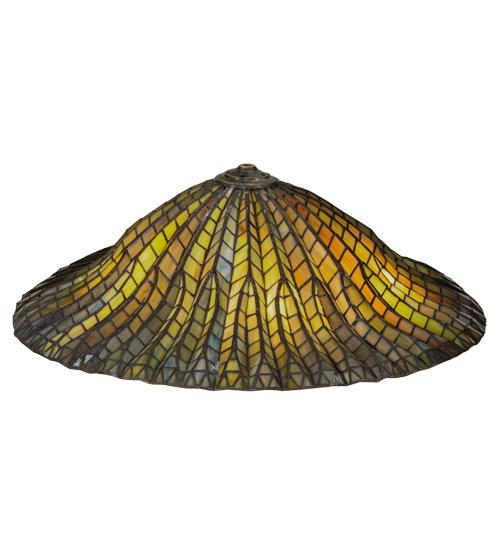 24" Wide Tiffany Lotus Leaf Shade