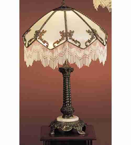 30" High Regina Fringed Table Lamp