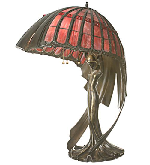 28.5"H Flying Lady Table Lamp