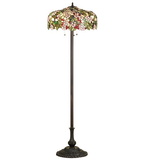 63"H Tiffany Cherry Blossom Floor Lamp