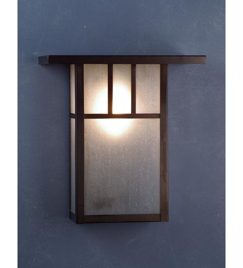 15" Wide Hyde Park Double Bar Mission Wall Sconce