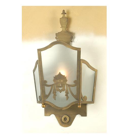 12" Wide Theatre Mask Wall Sconce