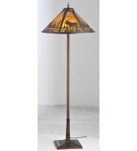Meyda White 107889 - 60" High Moose Creek Floor Lamp