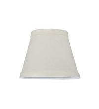 Meyda White 116575 - 5.25"W X 4"H Natural Linen Fabric Shade