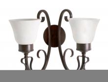 Meyda White 120144 - 19" Wide Mirasol 2 Light Wall Sconce