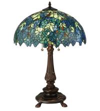 Meyda White 124815 - 26"H Nightfall Wisteria Table Lamp