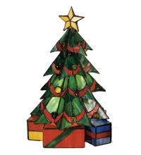 Meyda White 12961 - 16"H Christmas Tree Accent Lamp