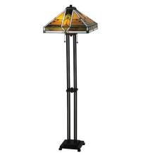 Meyda White 130751 - 56"H Abilene Floor Lamp
